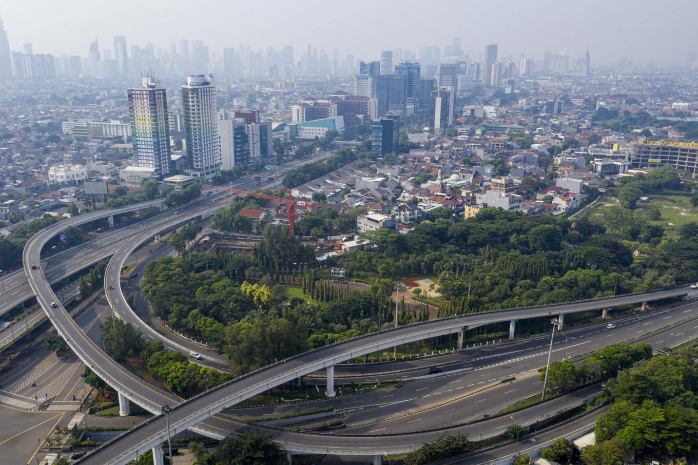 Pembatasan Sosial Skala Besar di Jakarta